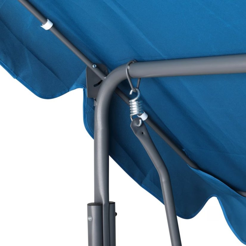 Vrtna ljuljačka CASARIA® plava, sa zaštitnom navlakom KINGSLEEVE®