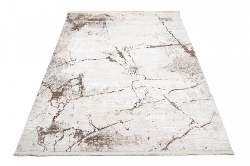 Krém design vintage szőnyeg absztrakt mintával