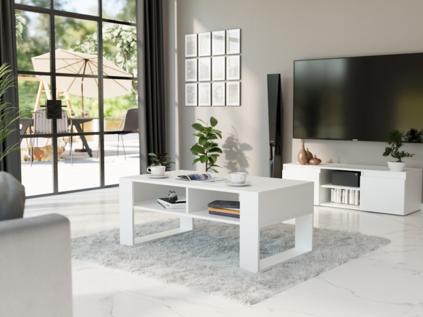 Modern dohányzóasztal 58 x 90 x 55 cm