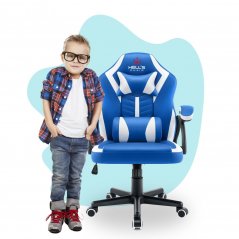 Scaun de joacă pentru copii  HC - 1001 albastru și alb