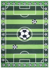 Tappeto per bambini FLANNEL - campo da calcio