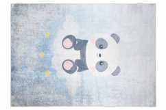 Dječji tepih sa slatkom pandom na oblaku