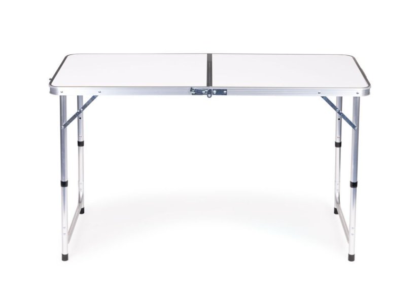 Klappbarer Catering-Tisch 119,5x60 cm weiß