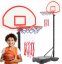 Basketbalový koš s nastavitelným stojanem 165 - 205 cm Basketbalový koš s nastavitelným stojanem 165 - 205 cm