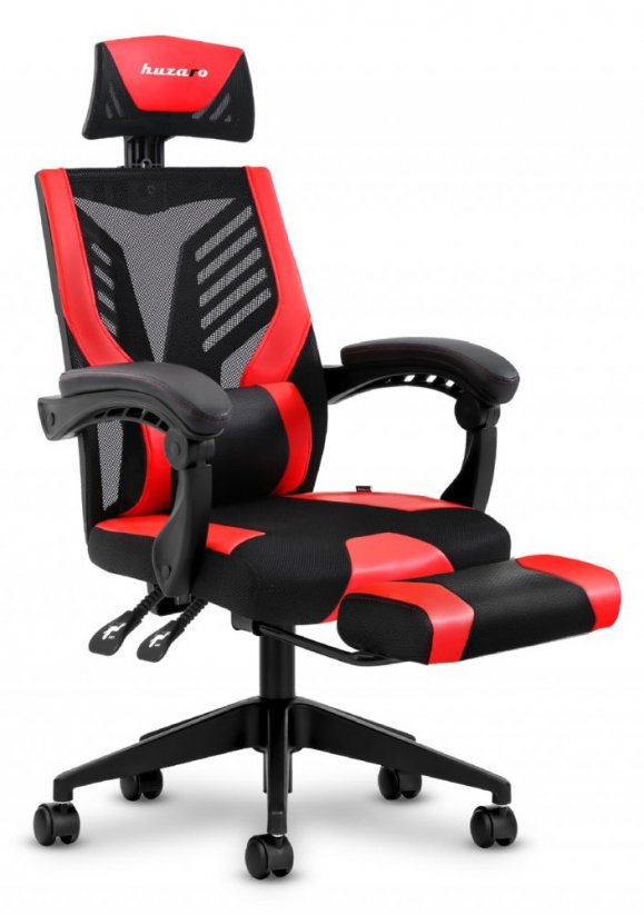 Visokokvalitetna crvena gaming stolica COMBAT 4.2