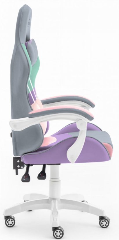 Rainbow gamer szék pasztellszínű