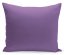 Jednobarevný povlak v fialové barvě - Rozměr polštářů: 40x40 cm