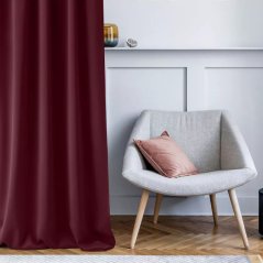 Originální vínový závěs se závěsem na kolečkách 140 x 250 cm