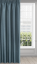 Graublauer Vorhang mit Textur und höherem Verdunkelungsgrad 140 x 270 cm