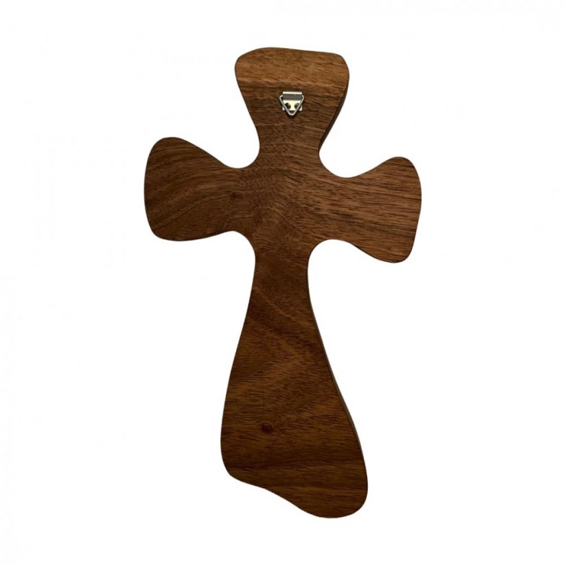 Drevený krížik s Ježišom 24 x 14 cm