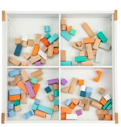 Víceúčelový dětský stolek se židlemi