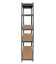 Raft metalic gri cu 5 etajere 150 × 70 × 30 cm