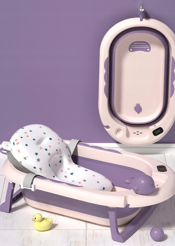 Összecsukható babakád VAIANA PREMIUM párnával - több színben