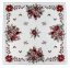 Тапицирана покривка с коледен мотив 90x90 cm