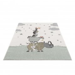 Сладък детски килим за игра с животни