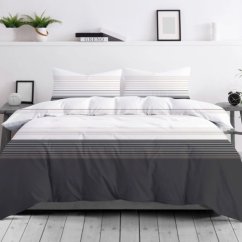 Bavlnené posteľné obliečky z prémiovej bavlny – pruhované