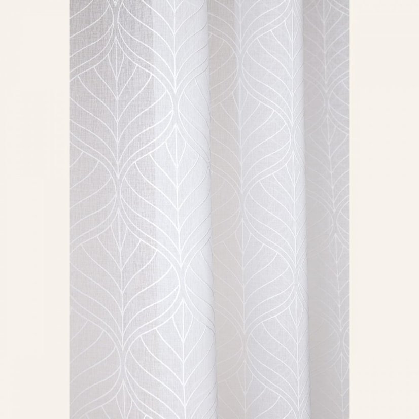 La Rossa Fehér függöny 140 x 260 cm