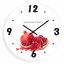 Kuhinjska stenska ura granatnega jabolka