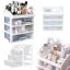 Organizzatore per cosmetici 26,5 x 17 x 23,5 bianco