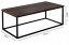 Modern dohányzóasztal MDF-ből és fémből 100 x 55 cm