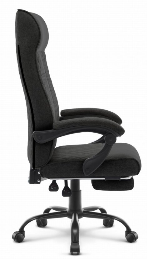 Scaun de birou ergonomic HC-1030, cu șezut cu arc și o capacitate de încărcare de 120 kg – negru