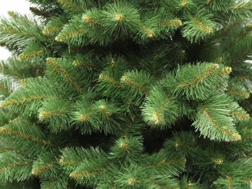 Umělý vánoční stromek zelená borovice 220 cm