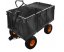 Gartenwagen auf aufblasbaren Rädern 220 l / 350 kg