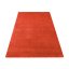 Oranžový jednofarebný koberec