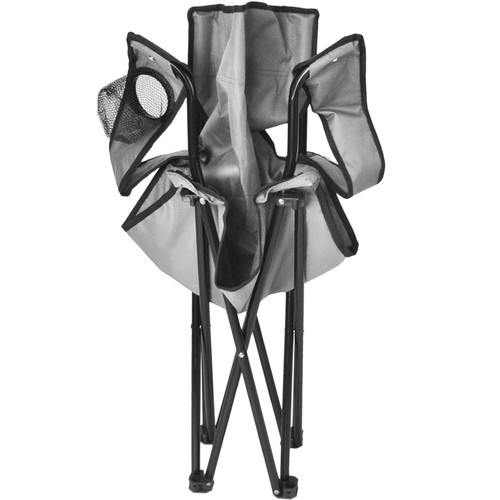 Összecsukható horgászszék karfával és italtartóval