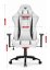 Herná ergonomická stolička HC-1013 – biele kancelárske kreslo s 3D podrúčkami