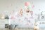 Fantasy dětská nálepka na zeď pro holčičky s pohádkovými postavičkami - Rozměr nálepky: 80 x 160 cm