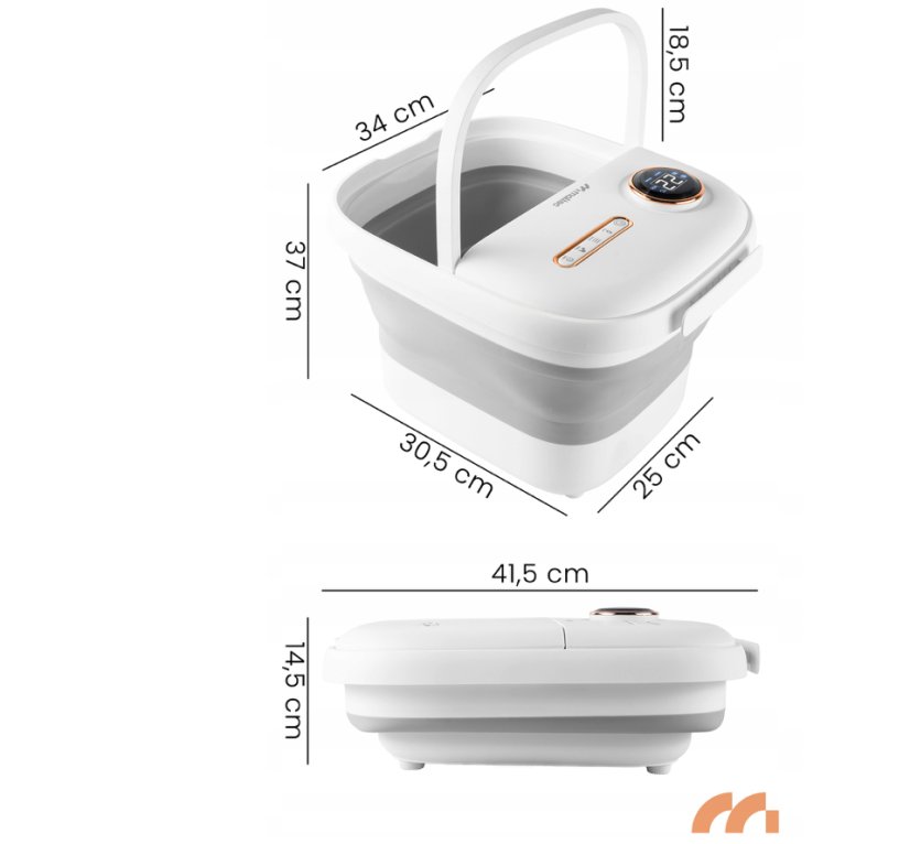 Hidromasszázs készülék lábakhoz MALTEC PRO-HYDRO500WS