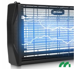 Trappola elettrica per insetti MASTERKILLER20W-BL