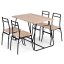 Jídelní set - stůl + 4 židle PAŘÍŽ