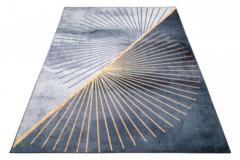 TOSCANA Modern szürke szőnyeg egyszerű mintával 