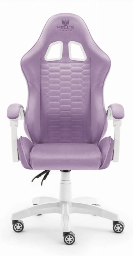 Sedia da gioco HC-1000 PURPLE - tessuto di velluto