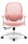 Ergonomické ružové detské kreslo HC-999 - látkové