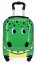 Otroški potovalni kovček 3D z zeleno barvo z dinozavrom 29 l