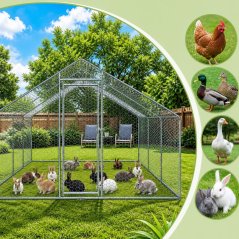Tiergehege 3 x 3 x 2m - 9m2