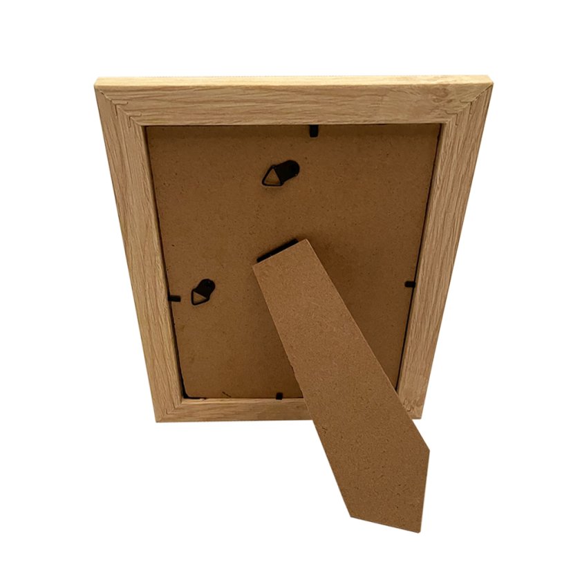 Slika iz mahu v rjavem okvirju 19 x 24 cm