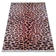 Tappeto con intramontabile motivo leopardato