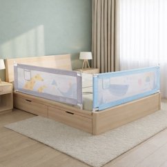 Állítható védő ágyrács gyerekeknek 200 x 61 cm