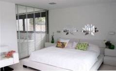 Specchio decorativo asimmetrico per interni