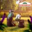 Trituratore da giardino per rami 2400 W + 2 sacchi di raccolta da 50 l