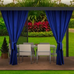 Tenda impermeabile blu scuro per il padiglione del giardino 155 x 220 cm