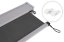 Vertikalna balkonska tenda 171 x 240 cm - rolo zavjesa za balkon i terasu, siva