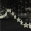 Osvetlenie - vianočný záves s hviezdičkami 4m 136 LED