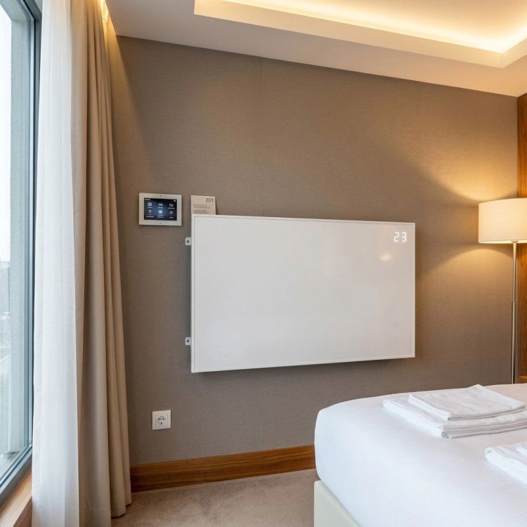 Infračervený vykurovací panel 1200 W s WiFi, termostatom a diaľkovým ovládaním