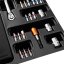 Adventný kalendár s náradím NEO TOOLS – 38-dielna sada bitov, hlavíc a mini račne