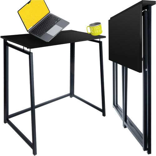 Klappbarer Arbeitstisch im Loft-Stil 80 x 45 cm